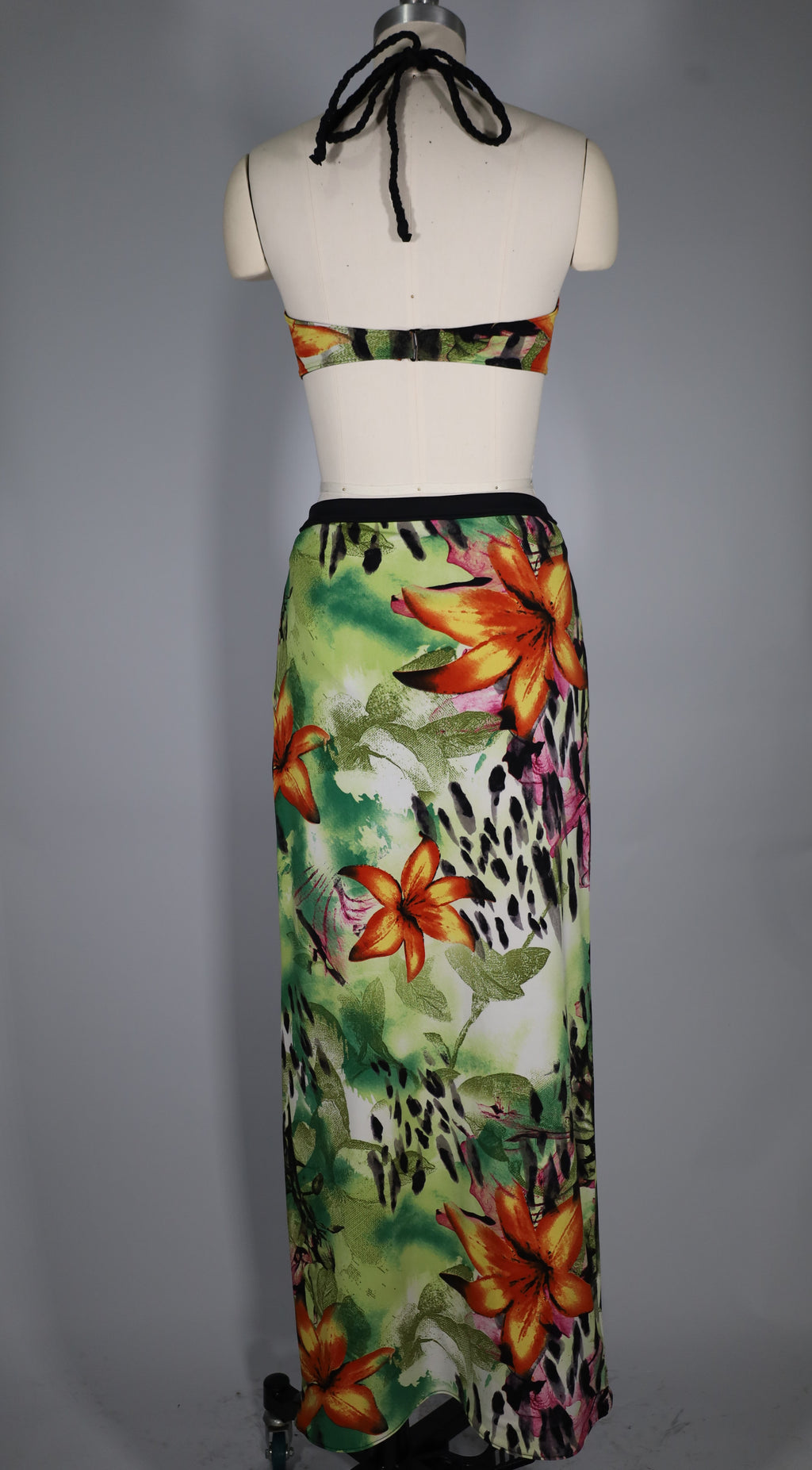 3 Piece Tropical Bikini Set (Size 0)